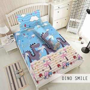 Sprei Monalisa Single 120x200 Dino Smile