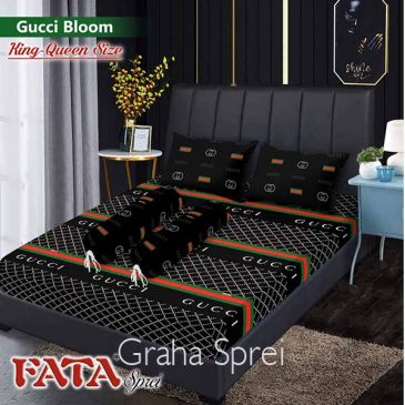 Sprei Fata Guci Bloom King 180×200