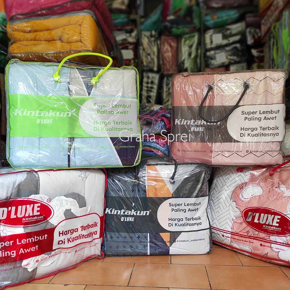 Harga Bed Cover Kintakun Deluxe | Graha Sprei