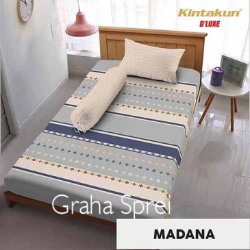 Sprei Kintakun D’luxe Single Madana 120×200