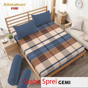 Sprei Kintakun D’luxe Gemi Queen 160×200