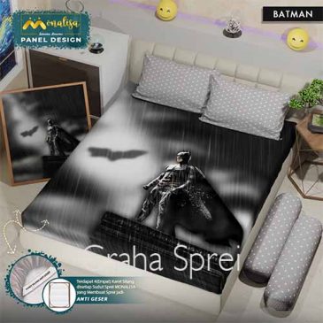 Sprei Monalisa Panel King 180×200 Batman